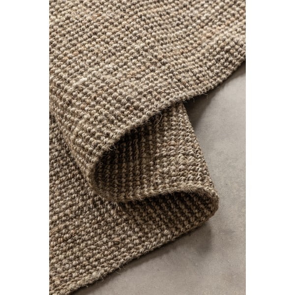 Taupe spalvos iš džiuto kilimas 80x200 cm Bouclé – Hanse Home-image-3
