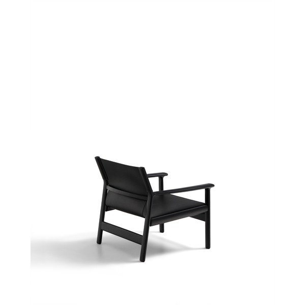 Juodos spalvos krėslas iš odos Jan – Kave Home-image-4