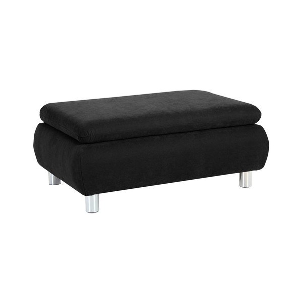 Juoda "Max Winzer Palm Bay Ottoman-image-1