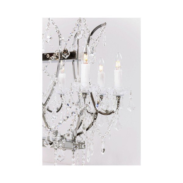 Sidabro spalvos pakabinamas šviestuvas "Kare Design Deluxe-image-4