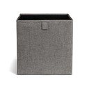 Pilkos spalvos iš tekstilės daiktadėžė 32x31,5x31,5 cm Soft Storage Cube – Bigso