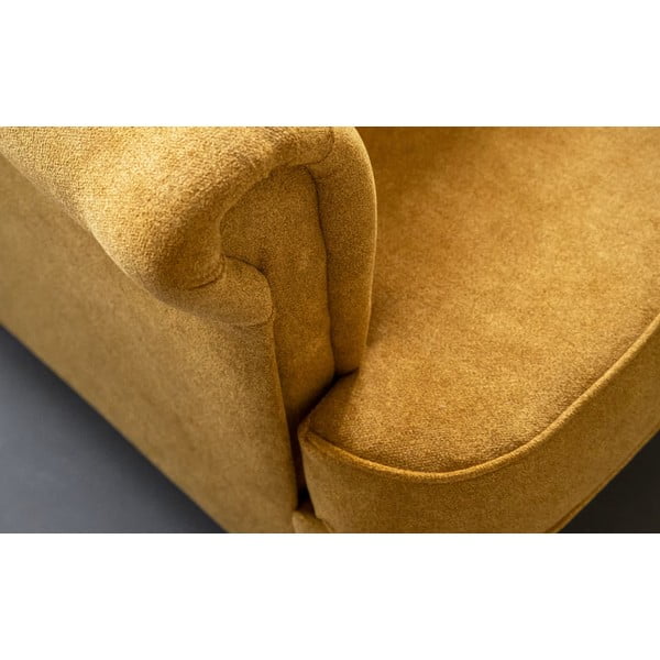 Geltonos spalvos sofa 150 cm Aros – ELTAP-image-4