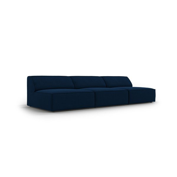 Sofa tamsiai mėlynos spalvos iš velveto 240 cm Jodie – Micadoni Home-image-3