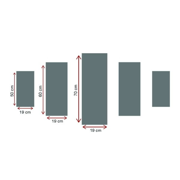 Paveikslai 5 vnt. rinkinyje Venice - Wallity-image-4