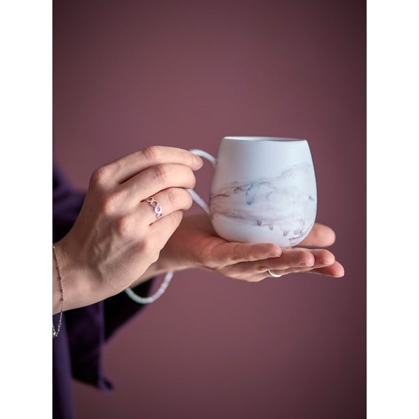 Kreminės spalvos iš akmens masės puodeliai 4 vnt. 250 ml Lyre – Bloomingville-image-1