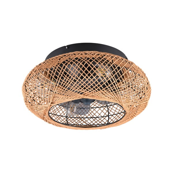 Rudos spalvos lubinis šviestuvas su nuotolinio valdymo funkcija/su ventiliatoriumi Lillesand – Reality