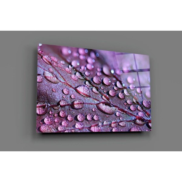Paveikslas ant stiklo Insigne Rain Drops-image-3