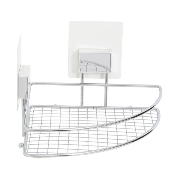 Sieninis kampinis savaime išsilaikantis stovas Compactor Bestlock Magic Bath Rack-image-4