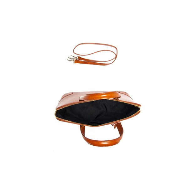 Odinė rankinė Luisa Vanini 364 Cognac-image-2