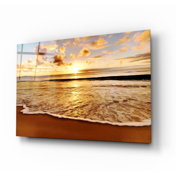 Paveikslas ant stiklo Insigne Sunset, 110 x 70 cm