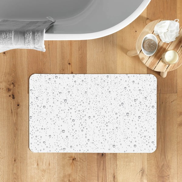 Šviesiai pilkos spalvos vonios kilimėlis 50x120 cm Splash – douceur d'intérieur-image-1