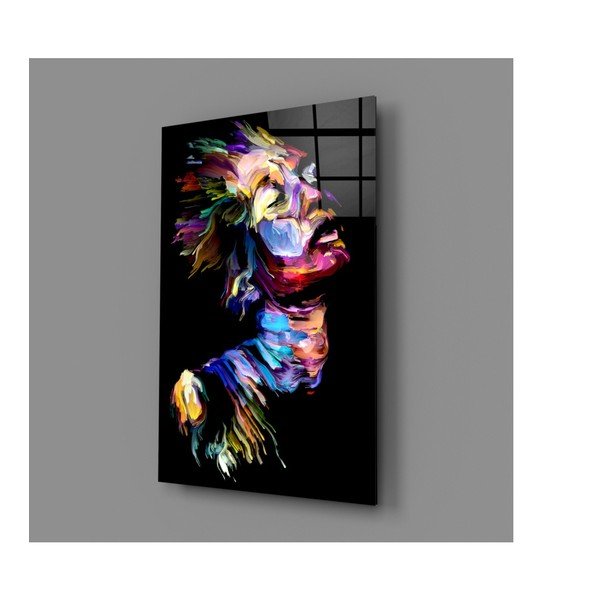 Paveikslas ant stiklo Insigne Effect Woman, 46 x 72 cm-image-3