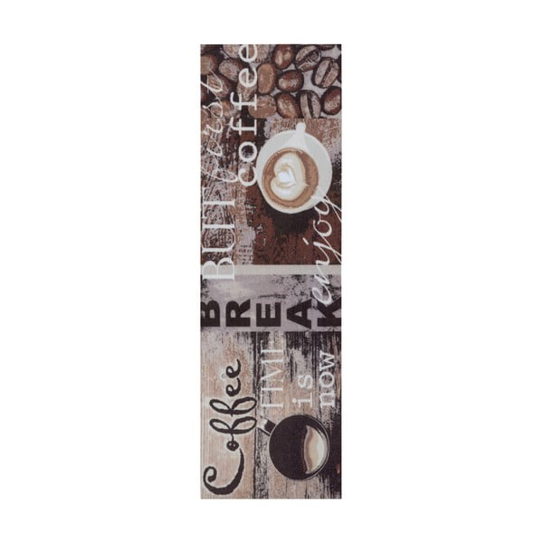 Rudos spalvos kilimas 50x150 cm Enjoy Coffee Break - Hanse Home