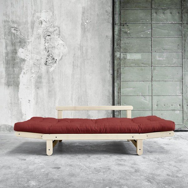Sofa-lova "Karup Beat Natural/Passion Red-image-3
