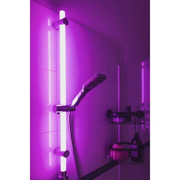 Dušo komplektas sidabrinės spalvos 94 cm LED – Wenko-image-1