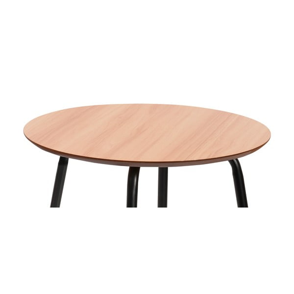 Apvalios formos kavos staliukai natūralios spalvos 2 vnt. ø 55 cm Luke – Bonami Essentials-image-4