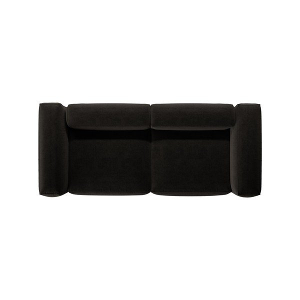 Juodos spalvos sofa 264 cm Bergamo – Cosmopolitan Design-image-4