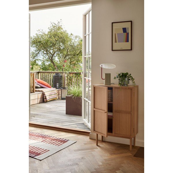 Iš keramikos rankų darbo gėlių vazonų dangteliai 2 vnt. ø 20 cm Lava – Hübsch-image-2