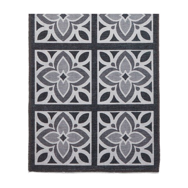Skalbiamas tamsiai pilkos spalvos kilimas 76x230 cm Victoria Grey – Think Rugs-image-4