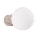 Taupe spalvos sieninė lempa Orbital – Sollux