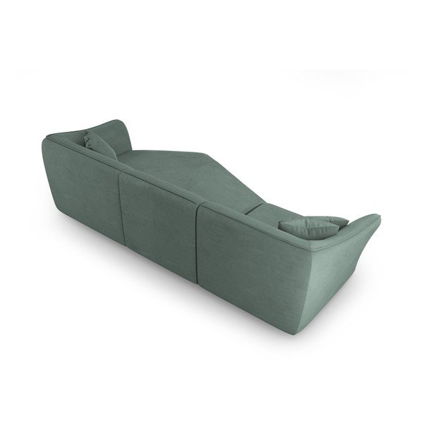 Iš boucle kampinė sofa turkio spalvos Tokyo – Cosmopolitan Design-image-3