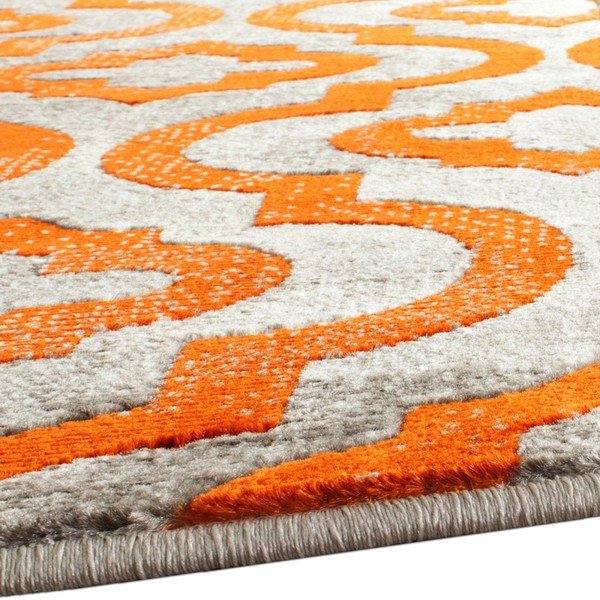Oranžinis kilimas Webtappeti Evergreen, 155 cm-image-1