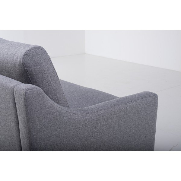Pilka trivietė sofa Scandic Vesta-image-4