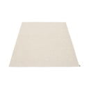 Kreminės spalvos lauko ir vidaus kilimas 140x200 cm Mono Linen Vanilla – Pappelina