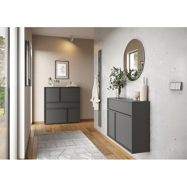 Koridoriaus baldas antracito spalvos Ameca 2.0 – Germania-image-1