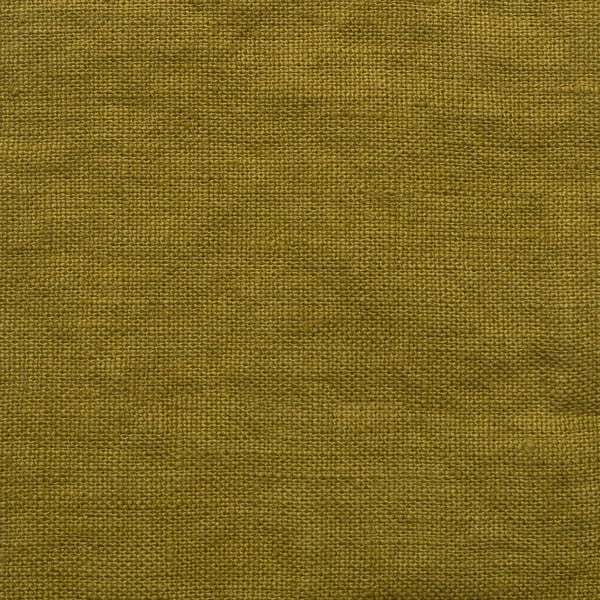 Ochros spalvos/žalios spalvos iš lino užuolaida 140x170 cm Moss Green – Linen Tales-image-1