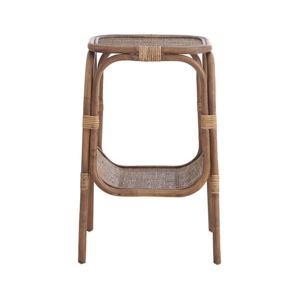 Iš rotango apvalios formos šoninis stalas ø 41 cm Magnolia – Ellos Home