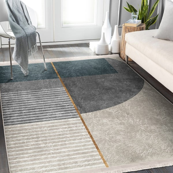 Mėlynai pilkas kilimas 160x230 cm - Mila Home-image-2