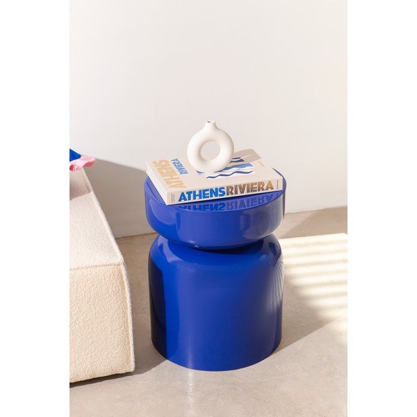 Šoninis stalas iš metalo apvalios formos ø 35 cm – Really Nice Things-image-1