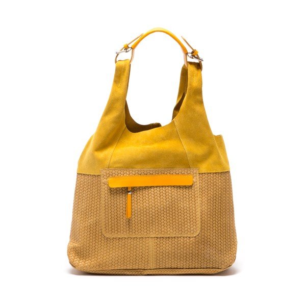Odinė rankinė Mangotti 875 Giallo-image-1