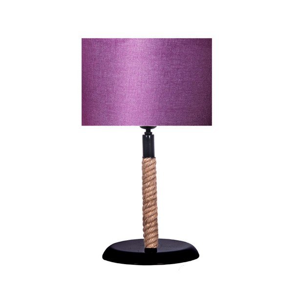 Stalo lempa su violetiniu atspalviu Kate Louise Virvinė lempa