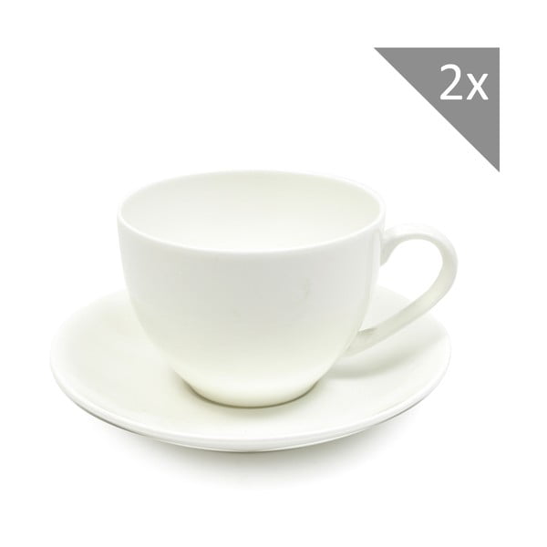 Dviejų puodelių ir lėkštės rinkinys 270 ml, kašmyras