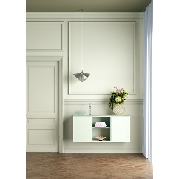 Mėtų spalvos pakabinama šoninė spintelė 133x61x42 cm Mistral – Hammel Furniture-image-1