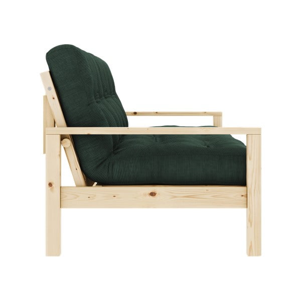Sulankstoma sofa tamsiai žalios spalvos 205 cm Knob – Karup Design-image-4