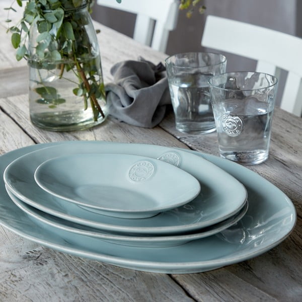 Turkio spalvos akmens masės padėklas Costa Nova Nova, plotis 40 cm-image-1