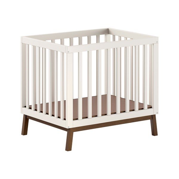 Smėlio spalvos iš pušies masyvo maniežas vaikams 95x75 cm Sezane – Vipack