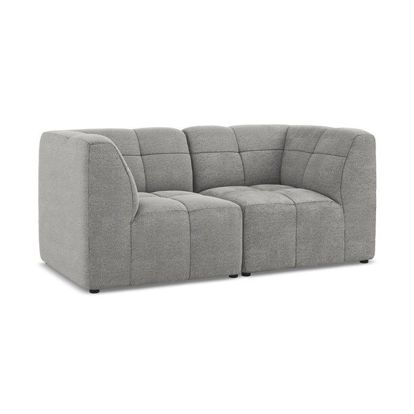 Pilkos spalvos sofa iš boucle 180 cm Aloha – Makamii-image-2