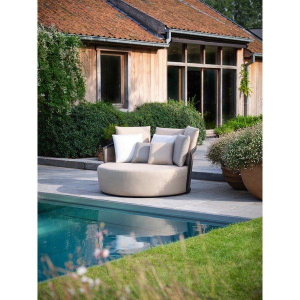 Smėlio spalvos minkštas sodo gultas Cielo - Diphano-image-4