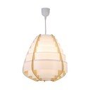 Baltos spalvos kabantis šviestuvas Nagoja – Candellux Lighting