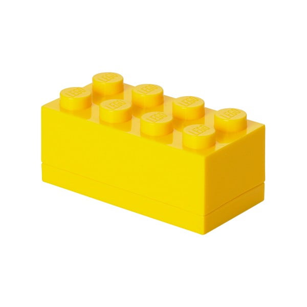 Geltonos spalvos mini daiktadėžė LEGO®