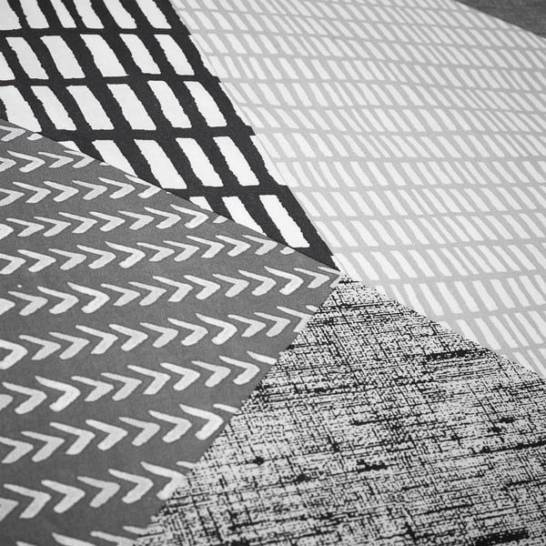 Pilkos spalvos dvigulė/itin ilga patalynė 230x220 cm Larsson Geo – Catherine Lansfield-image-4