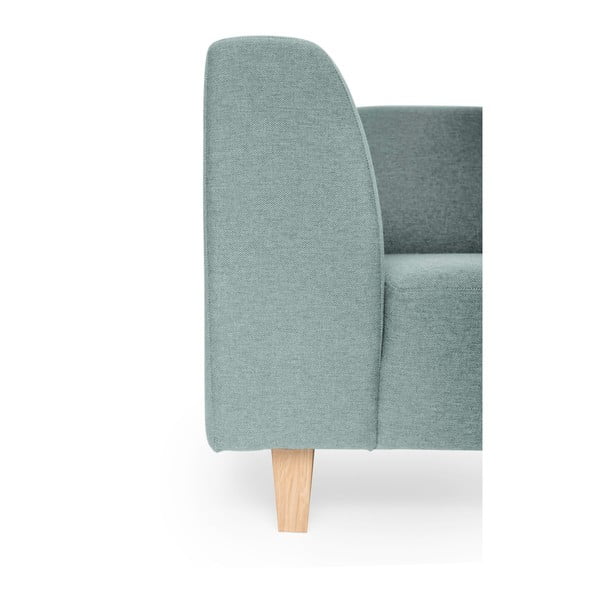 Mėtų žalios spalvos sofa Scandic Diva, 216 cm-image-2