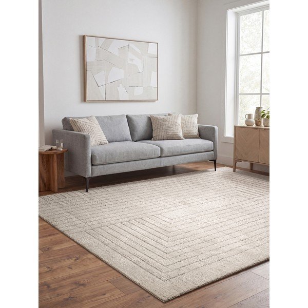 Kreminės spalvos kilimas 200x275 cm Oslo – Asiatic Carpets-image-1