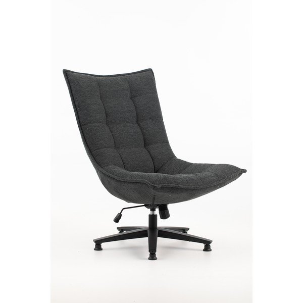 Tamsiai pilkos spalvos krėslas Cave – Marckeric