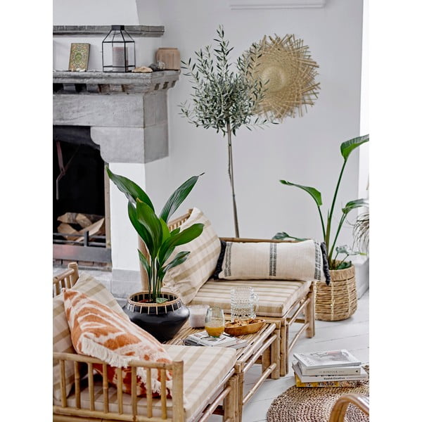 Modulinė sodo taburetė natūralios spalvos (su kairiuoju kampu) Korfu – Bloomingville-image-3