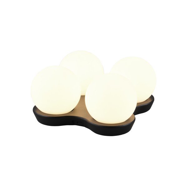 Stalinis šviestuvas juodos ir baltos spalvos LED (aukštis 9 cm) Lorna – Reality
